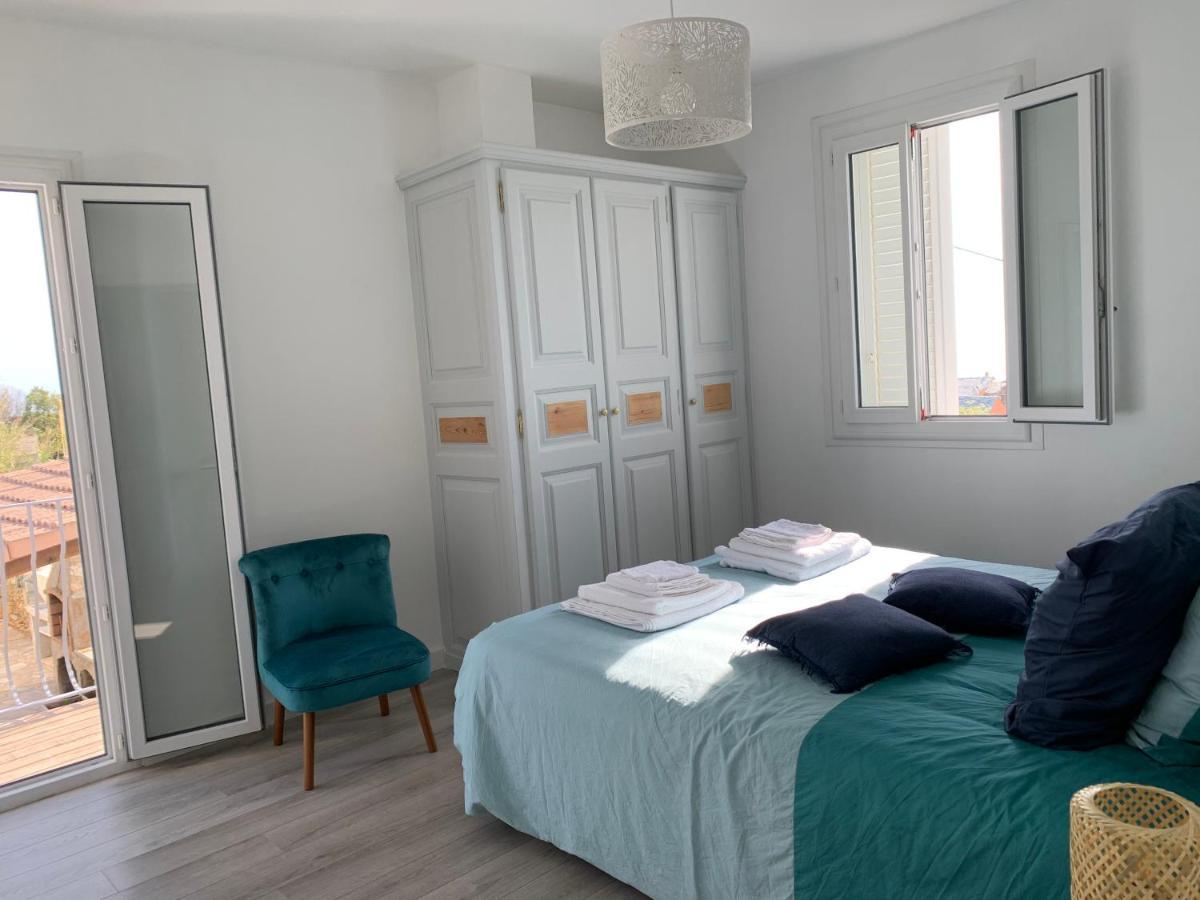Magnifique Maison Avec Vue Mer Hauteur De Bastia Бастия Екстериор снимка