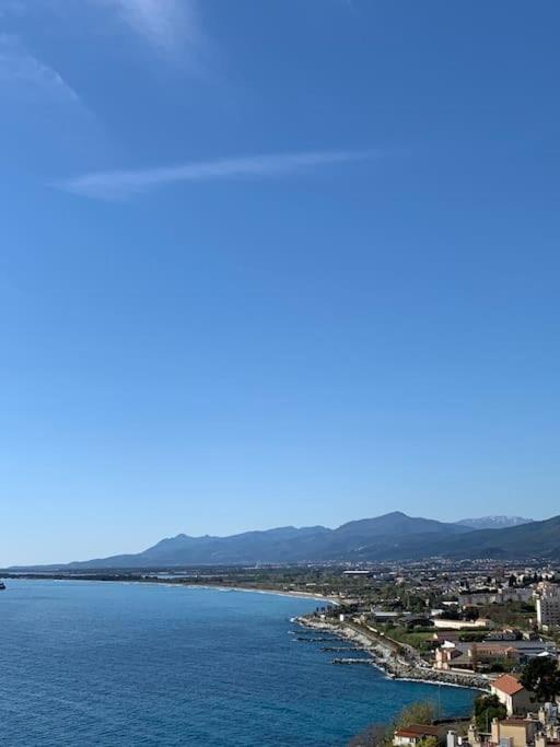 Magnifique Maison Avec Vue Mer Hauteur De Bastia Бастия Екстериор снимка