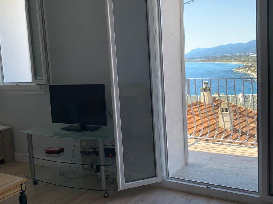 Magnifique Maison Avec Vue Mer Hauteur De Bastia Бастия Екстериор снимка