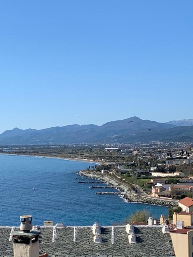 Magnifique Maison Avec Vue Mer Hauteur De Bastia Бастия Екстериор снимка