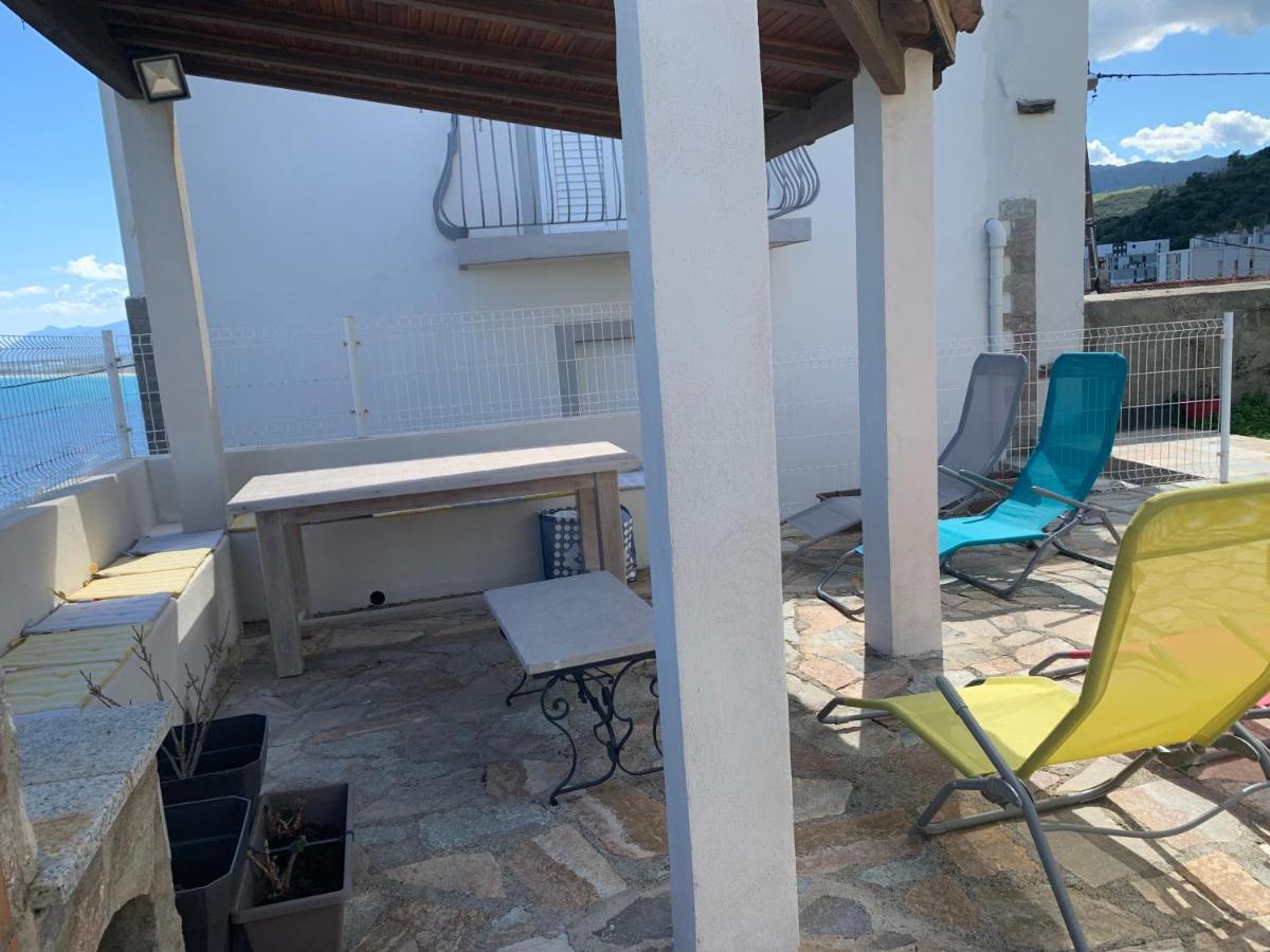 Magnifique Maison Avec Vue Mer Hauteur De Bastia Бастия Екстериор снимка