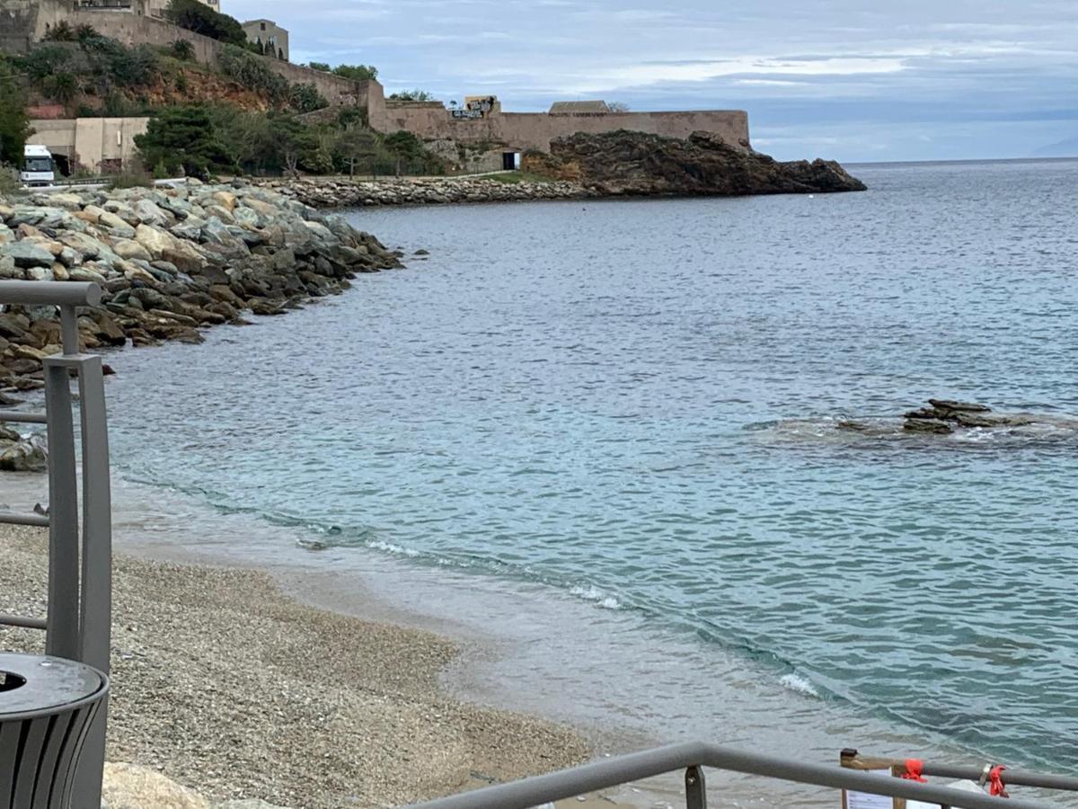 Magnifique Maison Avec Vue Mer Hauteur De Bastia Бастия Екстериор снимка