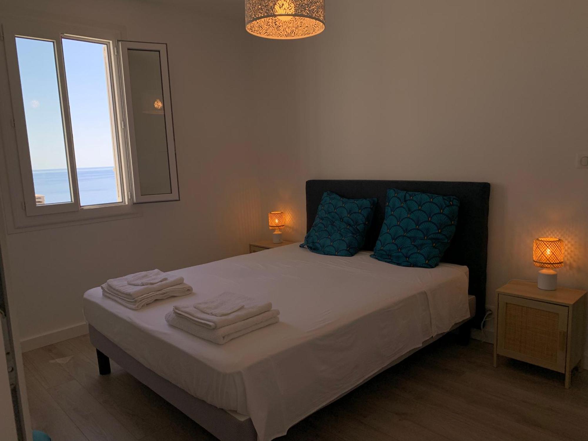 Magnifique Maison Avec Vue Mer Hauteur De Bastia Бастия Екстериор снимка
